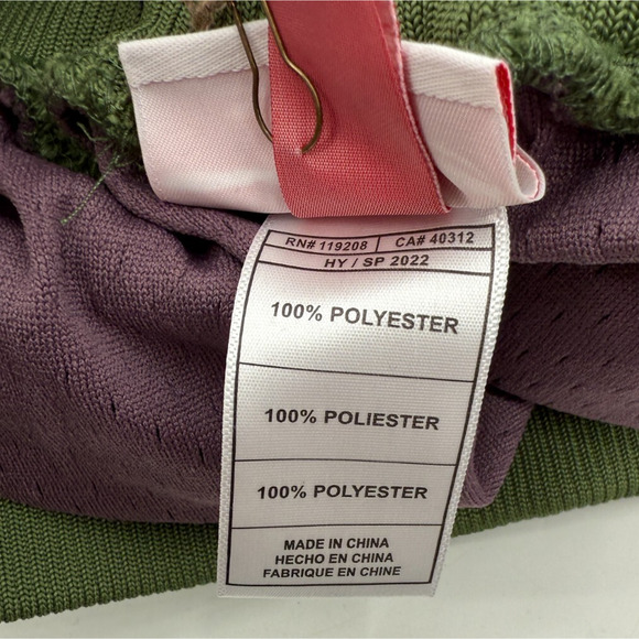 Feature Collab Mitchell & Ness Shorts Size XL Purple Green NWT - Picture 11 of 12